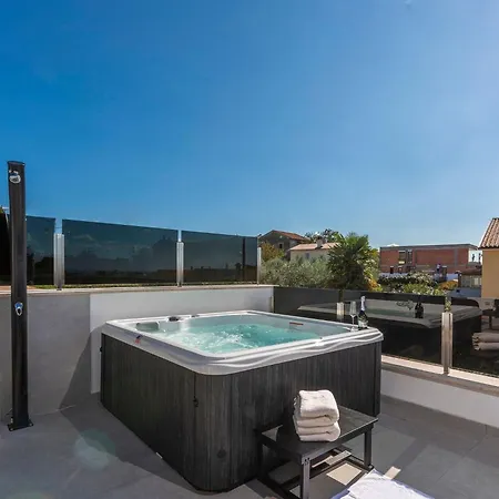 Hébergement de vacances In Novigrad With Pool And Sea Views *